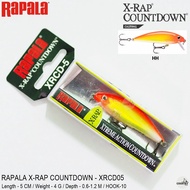 เหยื่อปลอม RAPALA X-RAP COUNTDOWN XRCD05