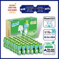 [MIỄN PHÍ VẬN CHUYỂN TOÀN QUỐC] Thùng sữa chua uống sữa chua cho bé Fristi 80ml hương táo chứa vitam