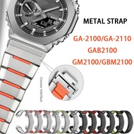 Men Stainless Steel Wristband Modified Replacement Band For Casio G-SHOCK GA2100 GM2100 GBM2100 GA-B