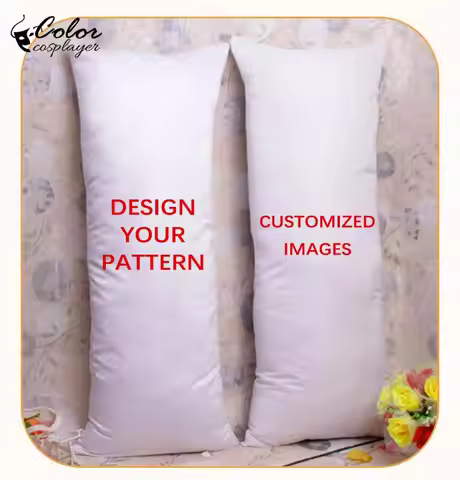 Color Cosplayer 2 Side Print Pillowcase Diy Custom Anime Dakimakura Cover Body Pillow Case Hugging B