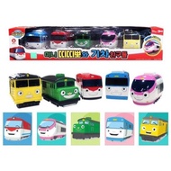 Titipo and Train Friends 5 pieces Set/Pull Back Car Toy/Special Friends/Train Toy/Action Gear