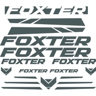 wireless Foxter Frame Decals For Mountain Bike