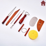Butsir Clay Carving Tools Set Pottery Modeling Tools 9pcs.