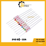 Good quality rice cooker thermal fuse 240 degrees 10A 250V (5 pieces)