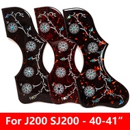 J200 SJ200 Acoustic Guitar Pickguard Thick 2.0 mm For   Scratch Plate Guitar Accessories