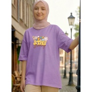 2Y750 [AIYOU] M-5XL T Shirt Baju Perempuan Style Tshirt Woman   Korean Style Plus Size Plus Size Wan