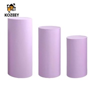 KOZEEY Round Dessert Table Stand, Plinth, Pillar, Event Display Stand, Cylindrical