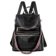 Halloween New High Quality Womens Backpack Genuine Leather Backpack Multipurpose Bamboo Shoulder Bag