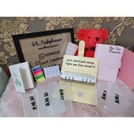 cash planner money binder buku duit