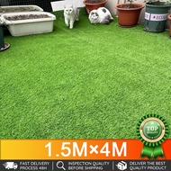 1.5M x 1M to 7M Artificial Grass Mat Lawn Carpet Garden Party Decoration Karpet Rumput Tiruan Carpet