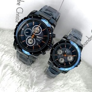 alexandre christie 6141 couple navy black