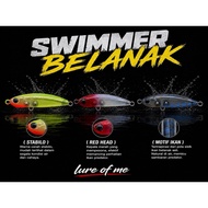 LURE SWIM SOFT BONE BY LURE OF ME fishing lure soft lure