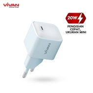 VIVAN Power Ice 20 Super Charger Adapter 20W + Type C To Type C Cable