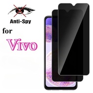 Anti Spy Full Tempered Glass For Vivo V2169 V2166A V2166 V2164A V2162A V2158A V2153 V2143 V2142 V214