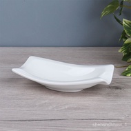 🚓Factory Wholesale Simple Ashtray Single Rectangular Ceramic Ashtray Office Coffee Table Ashtray