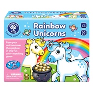Orchard Toys Moose Games Rainbow Unicorns Game. Race Your Unicorns Over The Rainbow to a Pot of Gold
