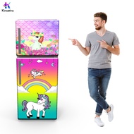 2 Door Refrigerator Stickers unicorn Pony motif udshop Products wallpaper