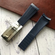 Substitute Rolex Submariner ROLEX Black Green Water Ghost GMT Explorer I Yacht-Master Rubber Strap S