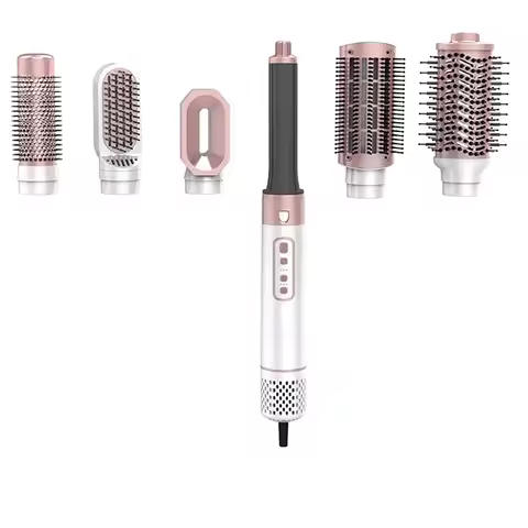New 5 in 1 Hair Styler Electric Hair Dryer Brush Professional Complete Styler 5 in 1 Hot Air Brush