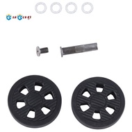 Black Luggage Wheels Suitcase Replacement Wheels Luggage Double Wheel