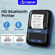 CLABEL 230B HD Thermal Printer, Mini Sticker Printer, Label Printer For Business, Rechargeable Porta