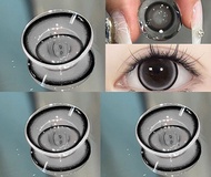 Soflent murah 1 paket dm 14 Soflen normal 1 paket lengkap abu Softlens korea aesthetic ukuran 13 Sof