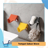 [00719] WAVE Soap HOLDER / Unique Soap Holder / Magic Hold Holder / Nail-Free Soap Holder / Soap Hol