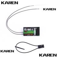 KAREN1 FS-iA10B Receiver For FPV Drone RC Parts 10 Channels FS-i6 i6X i6S i10 Transmisor