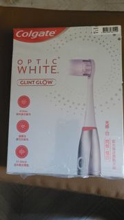 Colgate GLINT GLOW 光感白閃悅美白聲波震動電動牙刷(黑色)