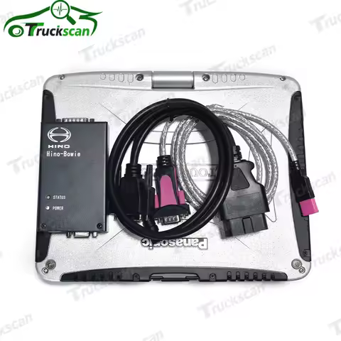 2024 Newest Version for Hino Bowie OBD2 Cable for Hino Diagnostic Explorer V3.16 for Hino DX Truck D