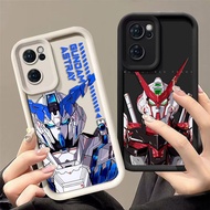 Gundam Unicorn RX 00 01 Phone Case For OPPO A5 A3X A5X A6X A54 A55 A57 A58 A72 A53 A73 A74 A95 A76 A