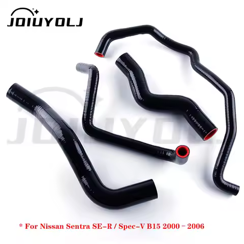 Silicone Radiator Coolant Hose Kit For 2000-2006 Nissan Sentra SE-R/Spec-V QR25DE 2.5L Replacement P