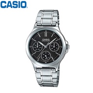 Casio Stainless Steel Multi-Hand Ladies Watch LTP-V300D-1A