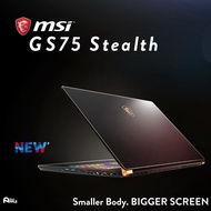 MSI 17.3" GS75 Stealth Gaming Laptop (Core Black)