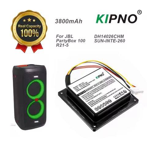 Sunnto SUN-INTE-260 Speaker Battery 14.4V/3800mAh Compatible with JBL PartyBox 100 Portable Sound Sy