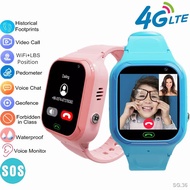 4G Smart Horloge Kids Sos Lbs Wifi Sim-kaart Netwerk Smartwatch Voor Jongen Meisje Waterdichte Real-Time Locatie video C