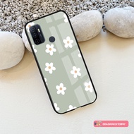 [W111] Silicone Glass Oppo A53 A33 A71 A15 A15s A74 A96 - Casing - Case - Fashion Case - Bumper - Ke