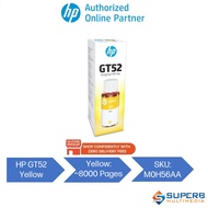 HP GT52 Yellow Original Ink Bottle M0H56AA