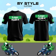 Grab Food RIDER Ready Stock Jersey Premium Microfiber/ Baju Grab Food /Tshirt Delivery