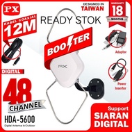 antena tv digital dan analog PX HDA-5600 indoor outdoor smart antena