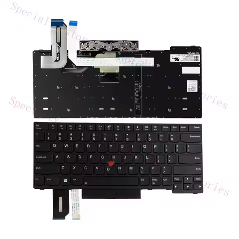 A+ For Lenovo T480S E480 E485 L480 T490 Keyboard US 00HW866 04X0130 04X0168