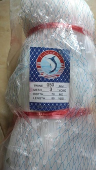 jaring senar 050 3 in 70x80 yoko, jaring ikan atau jaring kakap