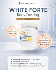 Ms Glow - White Forte Body Lotion - HB Dosting Body Lotion Day/Night - White Forte Body Tint