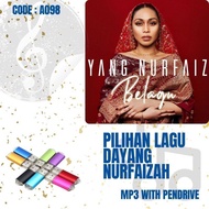 Pendrive Lagu MP3 KOLEKSI LAGU DAYANG NURFAIZAH  (USB Flash Drive Lagu MP3) A098