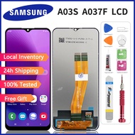 Original LCD with Frame For Samsung Galaxy A03S A037 / A03 A035 A035F LCD Display Touch Screen Digit