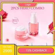 G-2-G 2In1 Basic Skincare Set Brightening Glowing/Repair/Acne/Retinol/377 Moisturizer&Serum Travel K