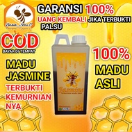 Madu Asli Murni 1 kg Tanpa Campuran 100% Original Sarang Madu Tawon Murni Asli Multiflora Untuk Kese