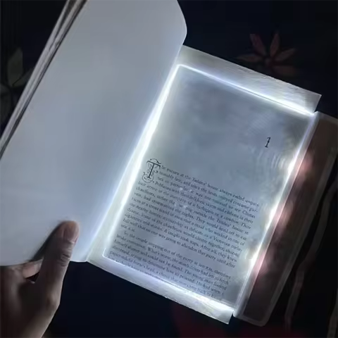 LED Flat Panel Night Vision Reading Light Eye Protection Reading Light Student Night Light Creative 