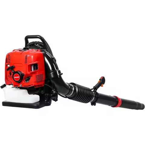 High-Performance 5HP Gas Backpack Blower with 75.6cc Engine and 750CFM Airflow for Efficient Leaf an