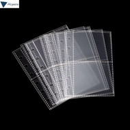HCYEOU Photocard Binder Sheets, PP Acid Free Transparent Multiple Pockets Sleeve, A7 Kpop Photocard 